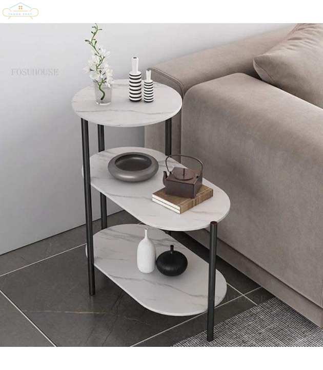 Bàn 3 tầng mặt đá